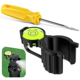 Gulfmew Td-gulfmew-0618 Sprinkler Head Tool Compatible With Rain Bird Hold-up Black And Yellow