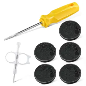 Td-gulfmew-1400 Gulfmew Sprinkler Rotor Tool Kit 5 Pack Protective Rubber Caps Adjustment Key Pull U