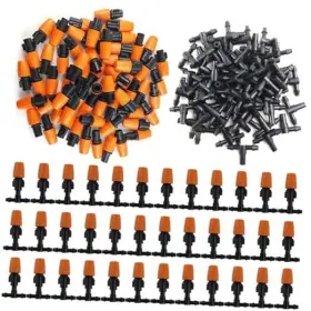 Idt-40 Gxxmei 80pcs/set Micro Spray Adjustable Flow Irrigation Drippers 1/4 Inch