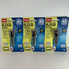 H2flo Precision 53926 Lot Of 3 Toro #53926 Spray Nozzle Male Thread 90 Deg 8 To 15 Ft