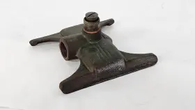 0400x Hancock Vintage Cast Iron And Brass Lawn Garden Sprinkler