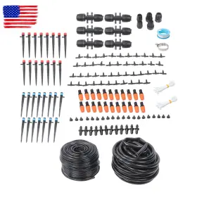 Ego3572205tl Handdo 265ft Automatic Drip Irrigation System Quick Connector Garden Watering Ego3572205tl Handdo 265ft Automatic Drip Irrigation System Quick Connector Garden Watering