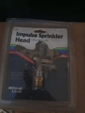 11015 Handi Lawn Heavy Duty Metal Impulse Sprinkler Heads Full Or Part Circles New Sealed