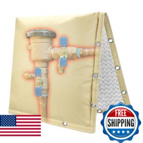 Haoall B0flzdvyfs 2-way Opening Backflow Preventer Insulation Cover 5 F Sprinkler Outdoor W
