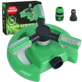Hinastar 747966637368 Lawn Sprinkler Automatic Garden Irrigation System Upgrade 360 Degree Rotati Hinastar 747966637368 Lawn Sprinkler Automatic Garden Irrigation System Upgrade 360 Degree Rotati