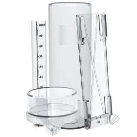 Holdly 749655730985 Precise Rain Gauge With Mounting Bracket Outdoor Accurate To 1/10