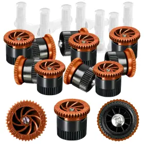 Van001 Holymaji 10 Pieces Variable Arc Nozzle Replacement Pop-up Sprinkler Heads Compatible Van001 Holymaji 10 Pieces Variable Arc Nozzle Replacement Pop-up Sprinkler Heads Compatible