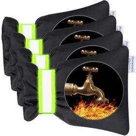 Hometopia 011579803222 Outdoor Faucet Covers For Winter - Pro 6.7 Inch W X 8.3 H Water C Hometopia 011579803222 Outdoor Faucet Covers For Winter - Pro 6.7 Inch W X 8.3 H Water C