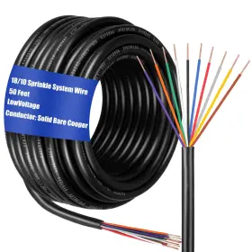 Wl-hoolerry-2492 Hoolerry Solid Sprinkler System Wire 18 Gauge Irrigation With Uv Resistant Pvc Ja