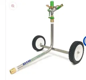 Sirc70 Hose End Sprinklers Big Sprinkler Rolling Cart Model Ss1 Up To 100ft Range