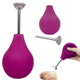 Ju-jko9-klju Huaerle Ball Brause Sprinkler For Wet Felting Brauser Purple