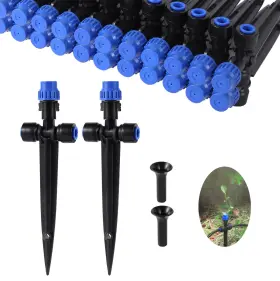 Huisuyton 331807851306 Drip Irrigation Emitters With Adjustable 360 Degree Water Flow Drippers Atomi Huisuyton 331807851306 Drip Irrigation Emitters With Adjustable 360 Degree Water Flow Drippers Atomi