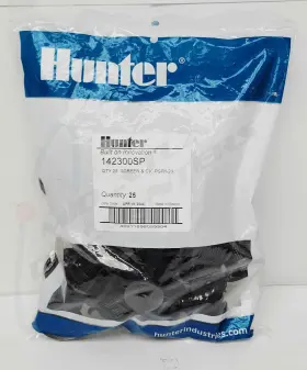 142300sp Hunter 25 Standard Black Filter Screen Check Valve Pgp I-20