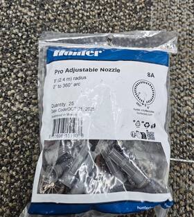 Hunter 611698151938 Qty 25 8a 8 Radius To 360 Female Thread Pro Adjustable Nozzle