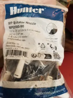 Mp2000-90 Hunter 611698152799 10 Pack Mp Rotator Nozzles 13-21 Ft Radius L K