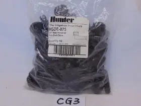 Hsbe-075 Hunter New Lot Of 50 3/4 Inch Male Treaded 90 Elbow Poly Barb Sprinkler