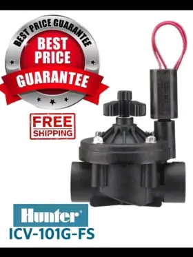 Icv-101g-fs Hunter Industries 1 Inch Inline Valve Icv-101g-fs Hunter Industries 1 Inch Inline Valve
