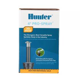 Hunter Industries 445032154155 4 Inch Pop-up Sprinkler Body Only 10-pack