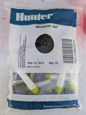 Mp800sr360 Hunter Industries 800sr Series Mp Rotator-thread Female-arc Degrees 360