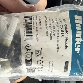 Mplc515 Hunter Mp Rotator Left Corner Strip Rotor Nozzle 10-pack White