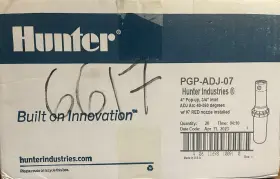 Pgp-adj-07 Hunter Pgp Adj 07 4 Inch Pop-up 3/4 Inlet Rotor Sprinkler Irrigation Head 20-pack Pgp-adj-07 Hunter Pgp Adj 07 4 Inch Pop-up 3/4 Inlet Rotor Sprinkler Irrigation Head 20-pack