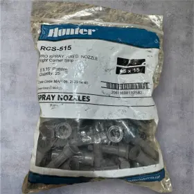 Rcs-515 Hunter Pro Fixed Spray Nozzle 5ft X 15ft Right Corner Strip 25-pack