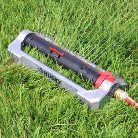 Husky 445009150173 4500 Sq. Ft. Turbo Oscillating Sprinkler