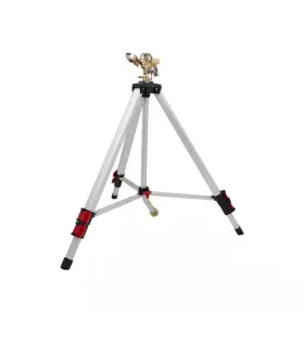 7850 Husky 744110599664 Deluxe Metal Pulsating Sprinkler With Tripod - Sq Ft Area