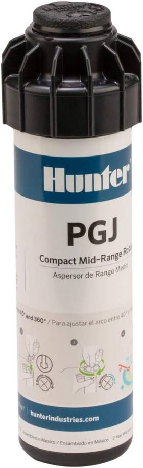 Industries 445043535578 Pgj-04 Inch Rotor Sprinkler Head 4 Pop-up Adjustable 40 To 360 Arc 2.0 Gpm N