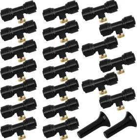Ioffersuper 730629750795 20 Pack Misting Nozzles Kit Include Brass Water Ioffersuper 730629750795 20 Pack Misting Nozzles Kit Include Brass Water
