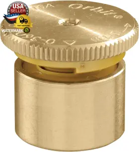 53574w Irrigation Products Brass Sprinkler Spray Nozzle 15 Ft. Adjustable