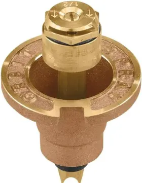 54071 Irrigation Products Inc 445004862835 2-pack Brass Pop-up Flush Head Sprinkler With Half Pattern Spray Nozzle 54071 Irrigation Products Inc 445004862835 2-pack Brass Pop-up Flush Head Sprinkler With Half Pattern Spray Nozzle