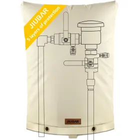 Bp-14-beige Jiubar Backflow Preventer Cover Insulated Pouch -14 Inch W X 21 H Outdoor Pressure Redu