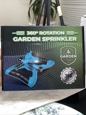 Ct4012 Joeys Garden Sprinkler 360 Degree Rotating Lawn Large Coverage-12 Streams