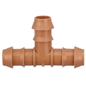 8221 Joypro 799649038665 24 Pieces Drip Irrigation Barbed Tee Fittings For 1/2 Inch Tubing 0.600” 8221 Joypro 799649038665 24 Pieces Drip Irrigation Barbed Tee Fittings For 1/2 Inch Tubing 0.600”