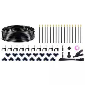 Justincity 445007237203 360 Adjustable Drip Irrigation System With 16 Brass Nozzles For Greenhouse Lawn