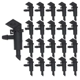 Juzizjmefod 718255018687 100 Pack 1 Gph Flag Irrigation Dripper Emitter 4l/h Garden Drip Em