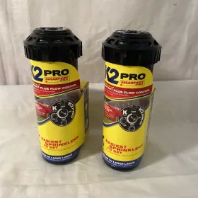 10031 K-rain Lot Of 2 K2 Pro Smartset Plus Flow Control Sprinklers Model