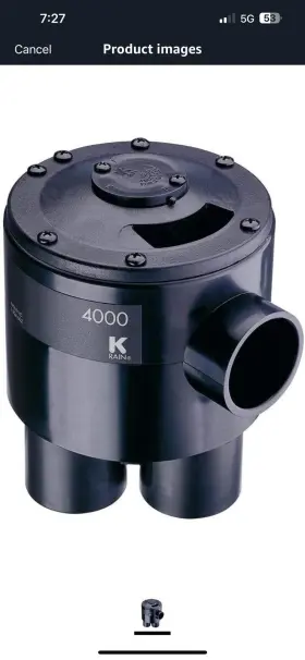14003 K-rain 4404 4000 Series Indexing Valve With 4 Outlets And Zones