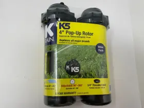 15103005 K Rain New- Rain- K5 4 Inch Pop Up Rotor Value Pack- 22ft To 45-ft 40 360 Degrees
