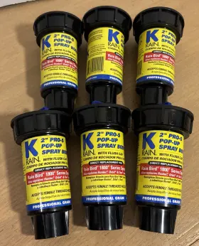 319750 K-rain New 2 Inch Pro -s Pop Up Sprinkler Spray Body Lot Of 6 319750 K-rain New 2 Inch Pro -s Pop Up Sprinkler Spray Body Lot Of 6