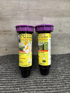 24151015 K-rain 671923112202 Lot Of 2 Pro-s Rcw 4 Inch Pop-up Spray For Reclaimed Water