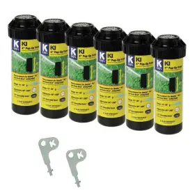 K-rain 671923117207 4 Inch K1 Gear Drive Sprinkler 6-pack