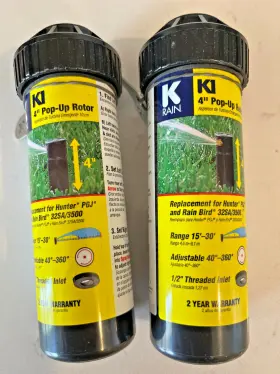 K-rain 671923131036 2 - New 4 Inch K1 Pop-up Rotor Sprinkler Range 15ft-30ft