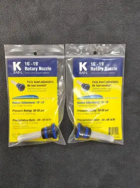 K Rain 671923650025 2 16 Ft. - 19 Adjustable Rotary Nozzle Hand