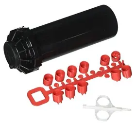 Rps75 K Rain Pl18 3/4 Inch Gear Drive Rotor 5 Pop-up 22ft - 51ft Spray Distance 40 360