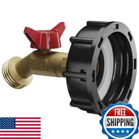 B09knn7qgv Kaksey Ibc Tote Adapter 2.36 Inch Coarse Thread For 275 330 Gallon Water Tank