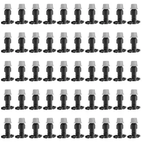Kalolary 669819178661 50 Pairs Misting Drippers Head Atomizing Sprinkler With Tee Joints