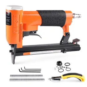 Kn7116 Kamsin 22 Gauge Pneumatic Upholstery Stapler 3/8-inch Crown 1/4-inch To 5/8