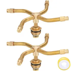 Kedaikj04202207 Kedaikj 3/4 Arm Automatic Rotary Sprayer Whirling Sprinklers For Pl